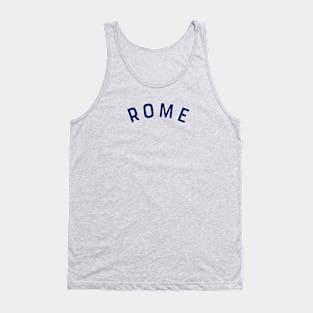 Rome Italy Vintage Arched Type Tank Top